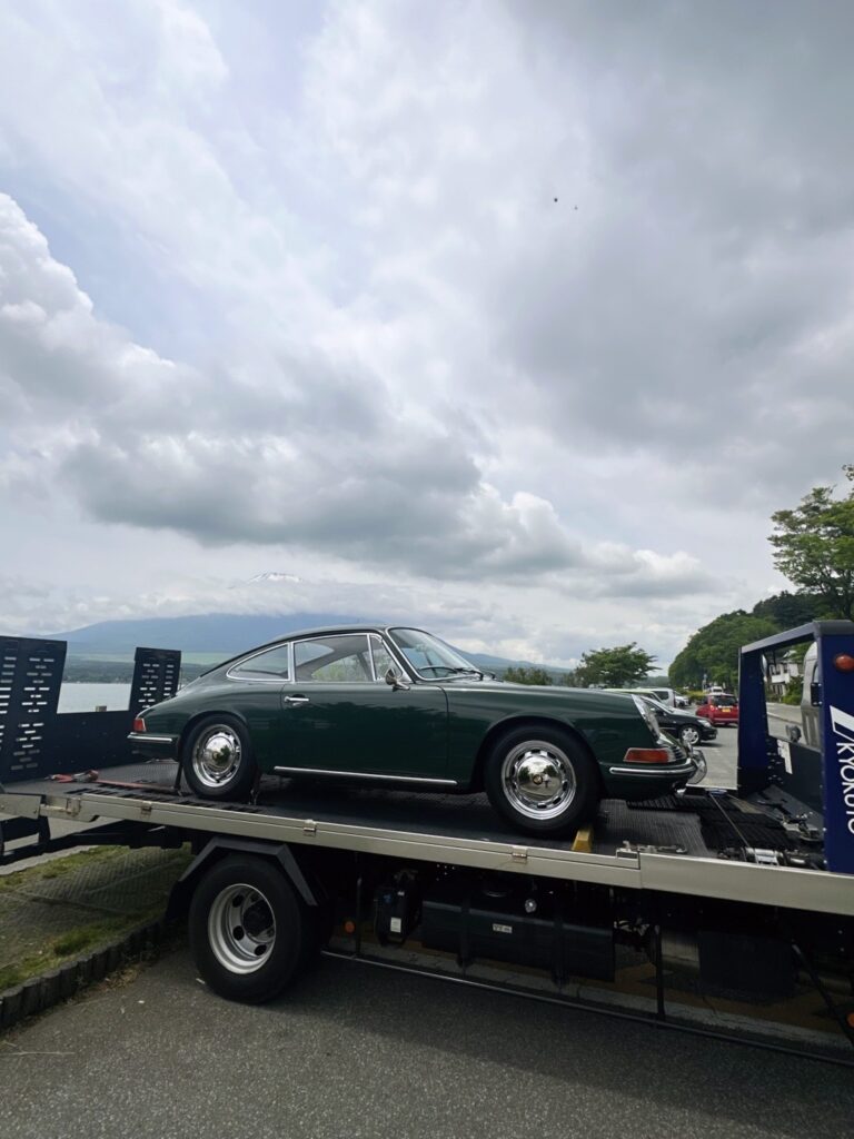 山梨県までナローポルシェをご納車